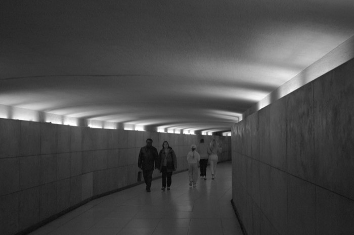 Tunnel underneath the Arc de Triomphe, Paris. 2026
