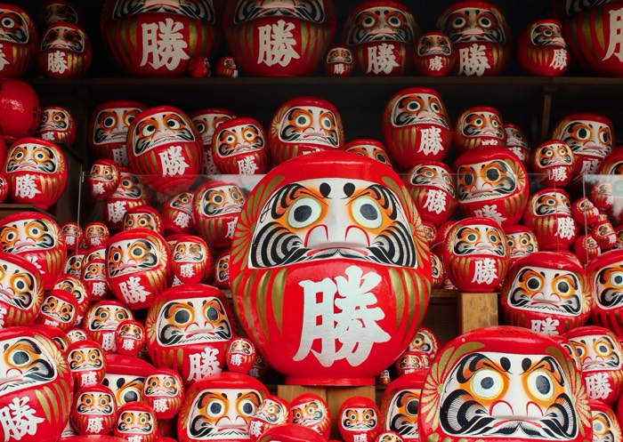 Darumas, Kyoto. 2025