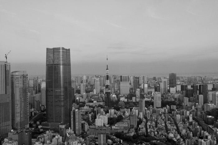 Tokyo tower from above, Tokyo. 2025